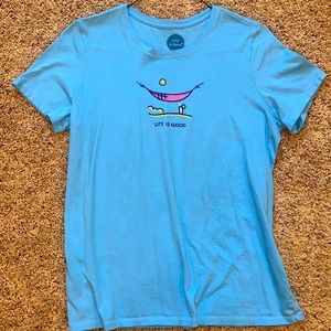 Life Is Good t-shirt